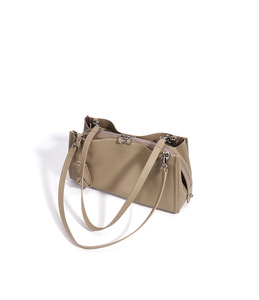 Factory OEM Luxury Designer Classic Cow Leather Handbag Women's Genuine Leather Shoulder <b>Large</b> Capacity Multi-Pocket Tote Bag - Product Image 5