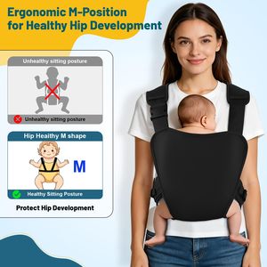 <span class=keywords><strong>Porte</strong></span>-bébé Ergonomique Premium en Néoprène – Sac Portable Chaud et Sûr pour Bébé, Idéal pour l'Eau et la Terre, Étanche, avec Bretelles Réglables - Product Image 2