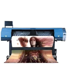 Impressora Fortune i3200 de grande formato, impressora UV eco solvente para vinil PP, adesivo de vinil de 1.6m