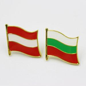 Bán buôn tùy chỉnh thiết kế ve áo pin với quốc gia cờ USA Mỹ Canada Thế Giới EU UV in đúc kỹ thuật đẩy ve áo Pin - Product Image 2