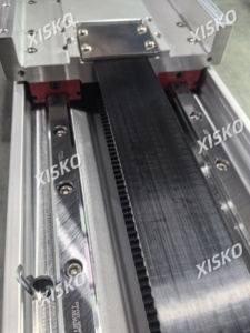 Heavy-Duty 85kg 50-4000 mét đột quỵ tuyến tính trượt bảng đồng Bộ ổ đĩa vành đai thiết bị truyền động trục đơn <span class=keywords><strong>Robot</strong></span> mô-đun tuyến tính - Product Image 6