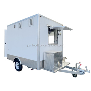 Food Truck Classique pour la Restauration Rapide, Cuisine Extérieure, Remorque avec Équipement de Cuisson, Construction en Aluminium et Fibre de Verre, pour Bonbons et Chips - Product Image 4