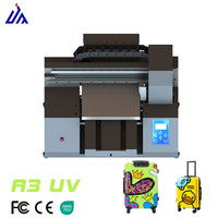 Impresora UV de Tamaño Pequeño A3, 32*45cm, Xp600, Impresora UV de Cama Plana para Metal, Acrílico, Plástico, Carcasas de Teléfono, para Negocios