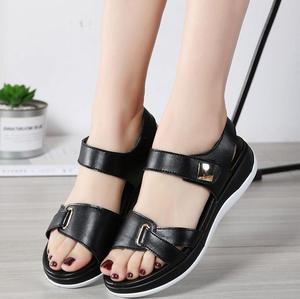 NEW Retro Latest Ladies Slippers Flat Dress Shoes Fashion Design New Model Wedge Women <b>Sandals</b> - Product Image 4