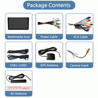 Pemutar Multimedia Radio Mobil Universal Android, untuk Semua Mobil untuk Toyota VW Hyundai Kia Renault Suzuki Citroen Chevrolet Peugeot