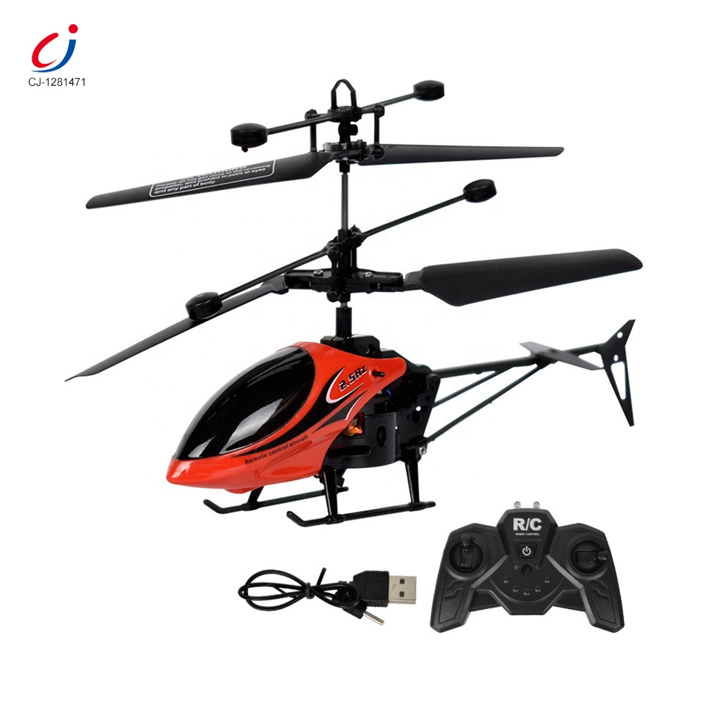 Helikopter Remote Control Rc Mini Elektrik 2 Ch Terbaik Modis Baru untuk Anak-anak