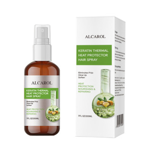 Spray <span class=keywords><strong>protecteur</strong></span> d'huile d'argan organique <span class=keywords><strong>thermique</strong></span> anti-frisottis de marque privée pour la protection <span class=keywords><strong>thermique</strong></span> des cheveux - Product Image 1