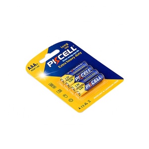 بطارية جافة من الزنك والكربون ماركة Pkcell طراز R03p Um-4 AAA بجهد 1.5 فولت صناعة صينية - Product Image 2