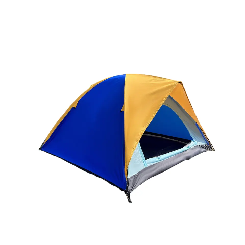 Vente en gros Tentes familiales Tente de camping Articles d'extérieur Tente pliante étanche pour 3 à 4 personnes pour l'équipement de randonnée