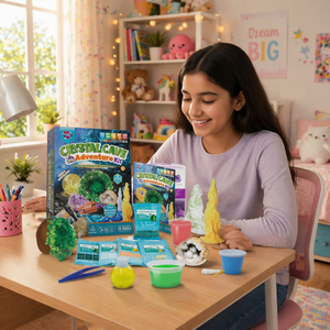Rompe y observa tus propias geodas con este kit <span class=keywords><strong>de</strong></span> ciencia geológica Descubre <span class=keywords><strong>las</strong></span> <span class=keywords><strong>maravillas</strong></span> <span class=keywords><strong>de</strong></span> la cueva <span class=keywords><strong>de</strong></span> cristal <span class=keywords><strong>de</strong></span> la naturaleza - Product Image 1
