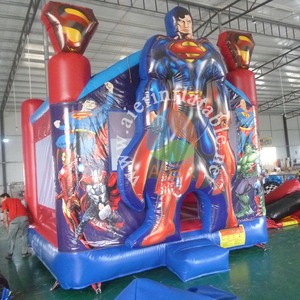 <span class=keywords><strong>Precio</strong></span> de fábrica Inflable Bouncer House Inflable Bouncer Hero Theme Castle para venta comercial - Product Image 4