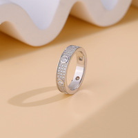 Nouvelle Collection 2025 – Bague pour Homme en Moissanite Certifiée par un Certificat Tier, Sertie de Griffes Rondes
