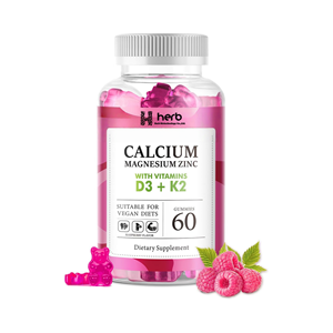 Citrato de Calcio con Zinc, Magnesio y Vitaminas - Gomitas para Adultos con Absorción Extra para Mujeres y Hombres (No apto para Recién Nacidos) - Product Image 1
