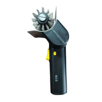 Brosse électrique sans fil portative de qualité industrielle pour barbecue, nettoyeur automatique de gril, grattoir en acier inoxydable pour grils à gaz et à charbon de bois