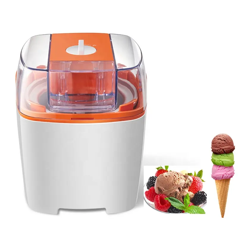 Macchina per gelato automatica per uso domestico da 1,5 litri macchina per gelato soft