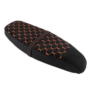 YHMOTO Frame <b>Seat</b> Sport Plush Cushion Pad Rear Flat <b>Bench</b> Sitz for Simson S50 S51 Honeycomb Sutures - Product Image 1