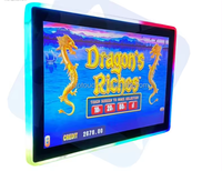 ELO/3M Software Driver 21.5inch PCAP Touch Display Monitor with LED Light bar Surrounding Work for Pot O Gold/Gold Club Machine