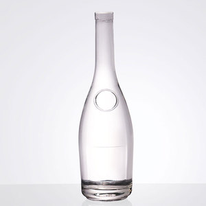 Bottiglie in Vetro Trasparente da 200ml, 350ml, 500ml, 1L, <span class=keywords><strong>Bottiglia</strong></span> Personalizzata per Liquori e Vodka - Product Image 1