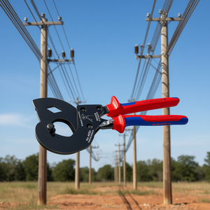 Coupe-câbles Knipex Acsr 95 32 340 Sr pour fils aériens à âme en acier - Product Image 3