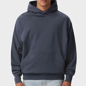 <span class=keywords><strong>Felpa</strong></span> oversize in pile <span class=keywords><strong>grigio</strong></span> <span class=keywords><strong>scuro</strong></span> con orlo a costine e polsini Casual ampia vista frontale e posteriore pesante <span class=keywords><strong>felpa</strong></span> personalizzata - Product Image 1