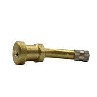 V3-22-1 Precio de fábrica Tapas y adaptadores de válvula de latón sin cámara de sujeción para neumáticos de camión y coche para tratamiento