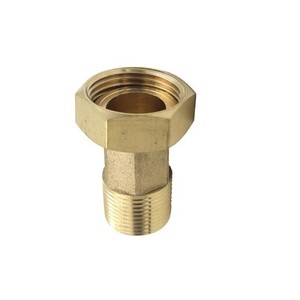 Raccord de compteur d'eau en cuivre 1 pouce à 6 points, connecteur fileté interne/externe pour robinet domestique et pompe à eau - Product Image 2