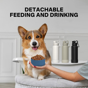 Premium Outdoor 40oz Travel Hot Cold Botella de agua aislada con logotipo personalizado - Product Image 4