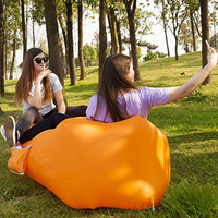 Hamac gonflable, canapé à Air, sac de couchage d'extérieur, hamac de plage Portable pliable, chaise de soleil