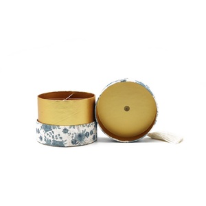 Biodegradable Custom Kraft Cardboard <b>Round</b> Cylinder <b>Box</b> Packaging Paper Tube for Jewelry <b>Gift</b> Luxury Necklace Ring - Product Image 5