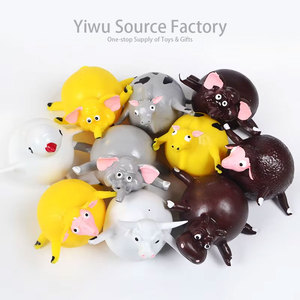 Jincan Creative - Pelota Inflable Unisex Bobo, Juguete de Peluche Inflable de TPR con Forma de Animal para Niños - Product Image 1
