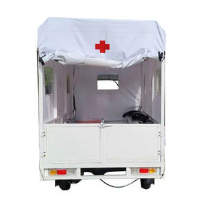 Dengan tandu dan kursi perawat Afrika diskon besar 150cc 200cc 250cc sepeda motor 175cc sepeda motor roda tiga ambulans Tiongkok - Product Image 5