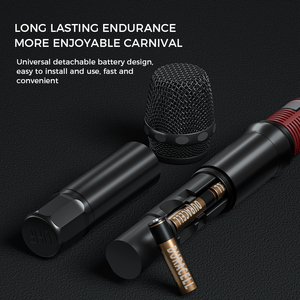 S10 Chuyên Nghiệp Năng Động Microphone Karaoke 2 Kênh UHF Micro Không Dây Cho Hiệu Suất Sân Khấu - Product Image 3