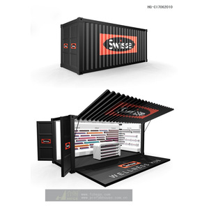 Contenedor Prefabricado Swisse, Quiosco Rectangular, Diseño Industrial, Centro de Bienestar - Product Image 1