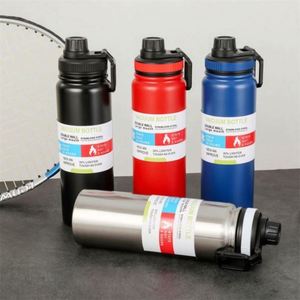 <b>Large</b> Capacity Stainless Steel Eco-Friendly Portable Vacuum <b>Cup</b> Rope Thermal Insulation Boiling Water Safe Unisex Outdoor Sports - Product Image 4
