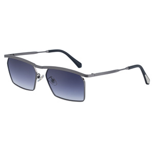 Nouvelles lunettes de soleil à monture carrée pour hommes, monture en métal et plastique, Protection UV400, pare-soleil de classe 2, couleur noire WF 5G223 - Product Image 5