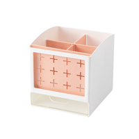Organisateur de rangement moderne en plastique PP pour articles divers et télécommandes, boîte de rangement de bureau et tiroir, écologique, qualité supérieure