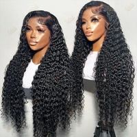 Perruque frontale en dentelle HD complète sans colle 13x6 en gros, perruques de cheveux indiens vierges, perruques de cheveux humains vierges bruts alignés avec les cuticules pour femmes