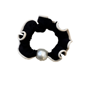 Coleteros para el Cabello con Diseño <span class=keywords><strong>de</strong></span> Perlas Artificiales, Banda Elástica <span class=keywords><strong>de</strong></span> Alta Elasticidad, Color Sólido, Decoración para el Cabello <span class=keywords><strong>de</strong></span> Niñas - Product Image 6