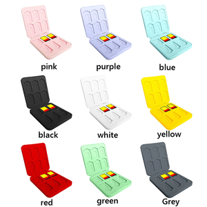 Pour <span class=keywords><strong>Switch</strong></span> Game Card Étui de protection magnétique 12 In1 Boîte de rangement antichoc pour Nintendo <span class=keywords><strong>Switch</strong></span> 2 OLED Lite - Product Image 6