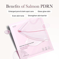 Masque facial en collagène rose en gros, masque en feuille de cristal hydratant, éclaircissant, anti-rides, liftant, acide hyaluronique, masques faciaux privés