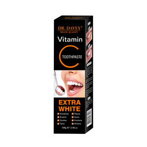 Le dentifrice à la vitamine C DR.DAVER blanchit <span class=keywords><strong>les</strong></span> <span class=keywords><strong>dents</strong></span> pâte blanche OEM ODM marque privée - Product Image 2