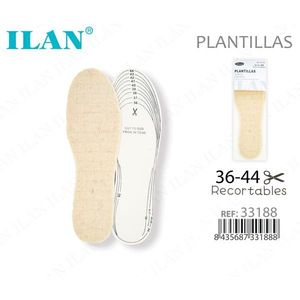 Solette ritagliabili Ilan 36-44 per l'adattamento della taglia delle scarpe - Product Image 1