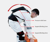 Exosquelette de protection de sécurité léger et durable AA EXO Tech offrant une assistance de 15 kg pour les travailleurs en intérieur/extérieur