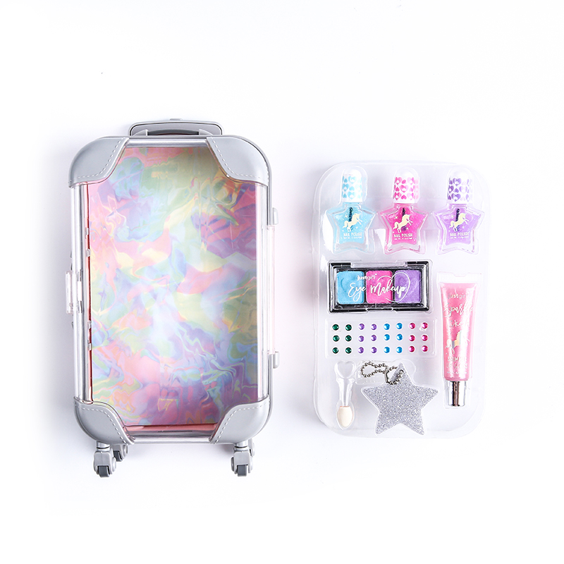 Beauty Products для Teenager, Nail Polish и Heart Applicator, Eyeshadow Travel Case, Makeup Set, Beauty Products