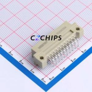 9001-35201C00A DIN41612 Connector Bent Lead Through Hole,P=2.54mm Connector 20P 2 2.54mm Right Angle Insert - Product Image 2