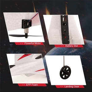 Samtoy Mô Hình Phản Lực Điện Máy Bay 3CH Máy Bay Quán Tính Đồ Chơi Bay Ngoài Trời Máy Bay Điều Khiển Từ Xa Bằng Xốp EPP Có Sở Thích Cho Người Mới Bắt Đầu - Product Image 5