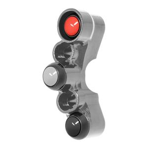 Interruptor de manillar derecho para Kawasaki Ninja ZX-6R (orificios universales) (titanio) - Product Image 4