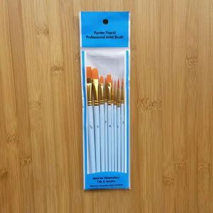 3/6/10/12pcsアクリル絵の具油水彩画ブラシセット - Product Image 6