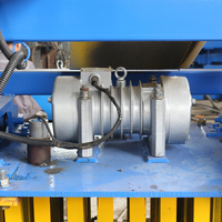 Machine à fabriquer des briques en béton semi-automatique QTJ4-35, machine à blocs creux avec moteur de 9,3 kW