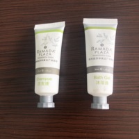 Tube en aluminium Tube cosmétique/cosmétique pour hôtel Shampooing. Tube d'emballage cosmétique Personnaliser le shampooing de gel douche d'hôtel pointu